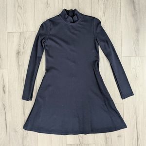 Navy mini dress